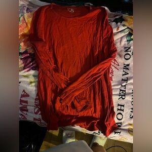 Just My Size Bold Red Top